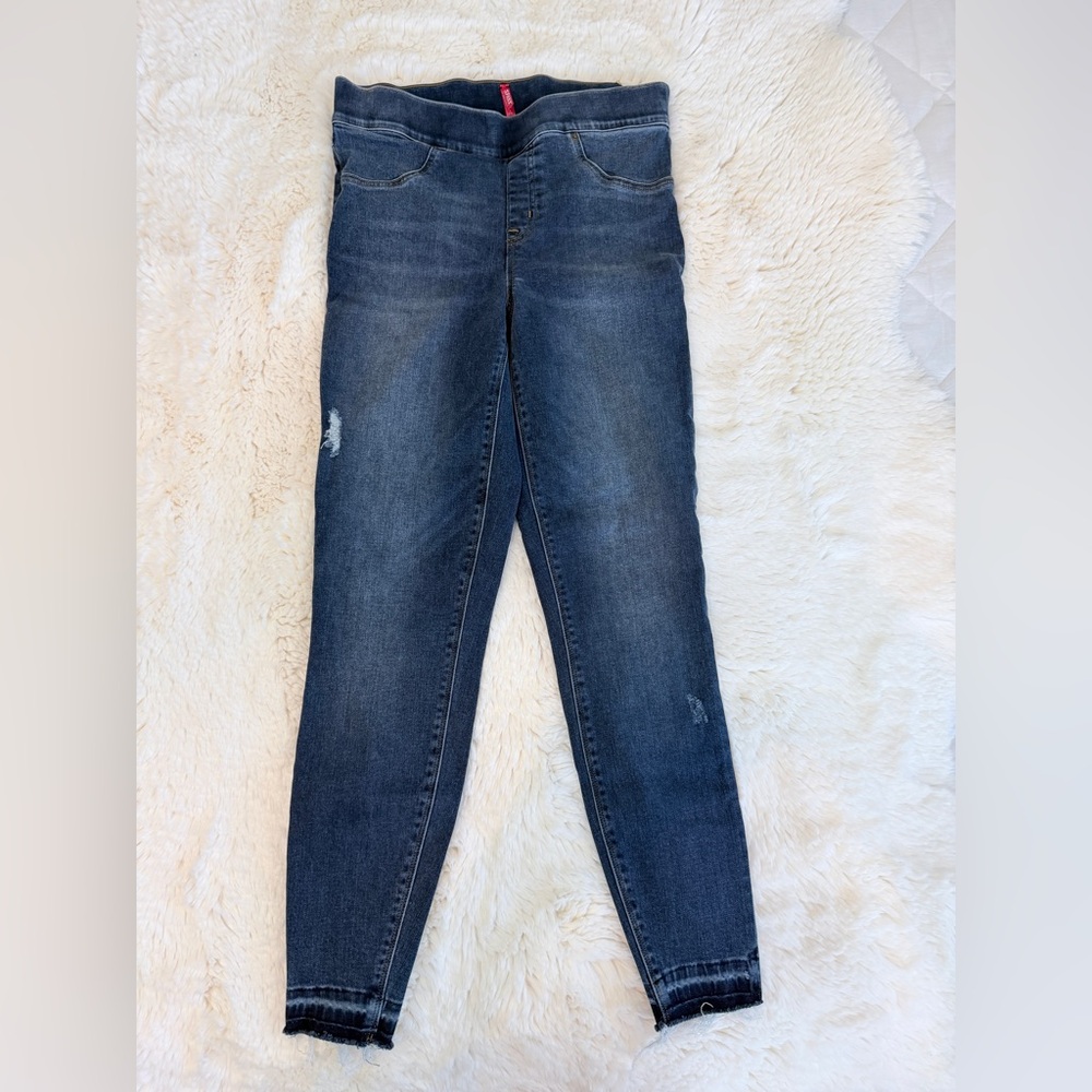 SPANX Dark Blue Skinny Jeans
